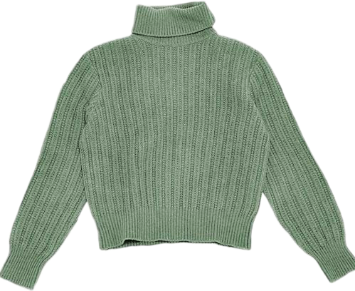 sweater green knitted knit asthetic sticker by @toffenutzz