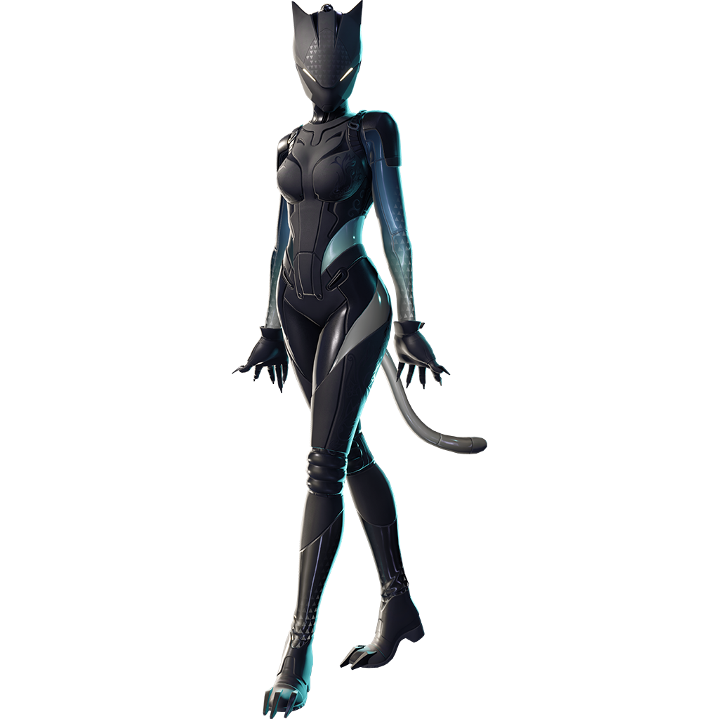 lynx season7 season 7 black skin skins fortnite - fortnite black lynx transparent
