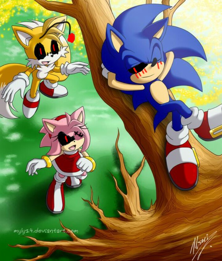 sonic exe and amy