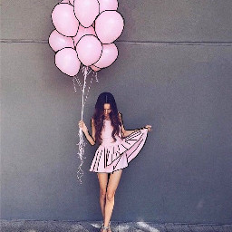 balloons tumblrgirl