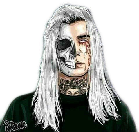 Как нарисовать ghostemane