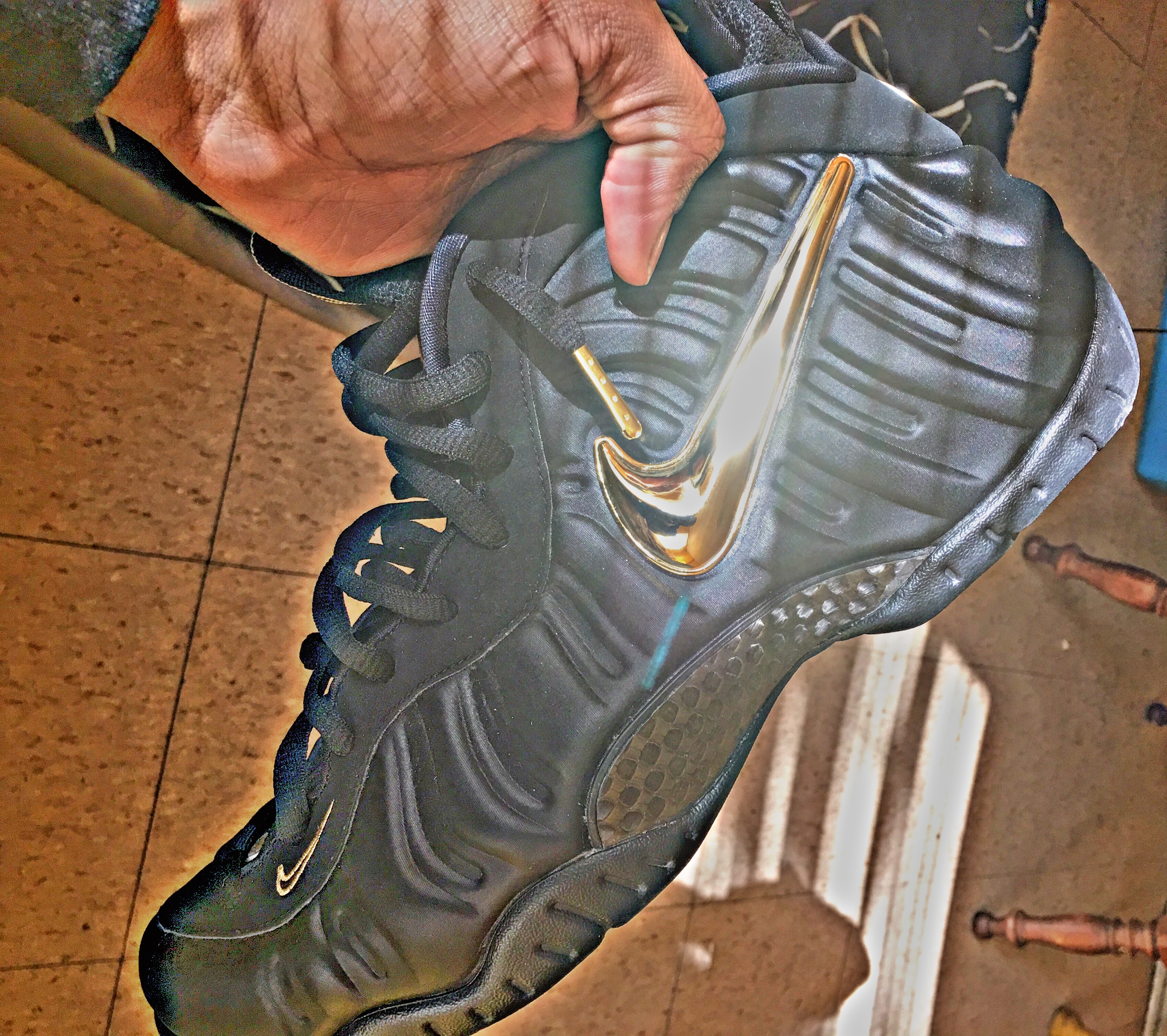 all gold foamposites
