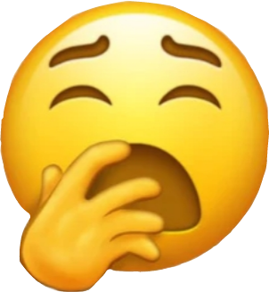 yawning face new emoji freetoedit sticker by @vnatkakwiatkav