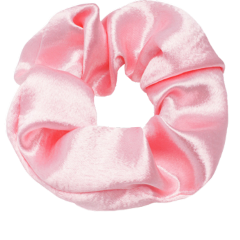 scrunchie scrunchies pink silk png freetoedit