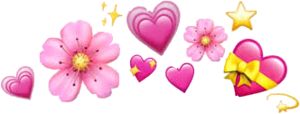 emojicrown heartcrown crown emoji pink freetoedit