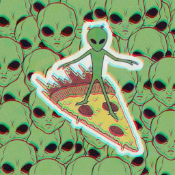 freetoedit aliens trippy weird space