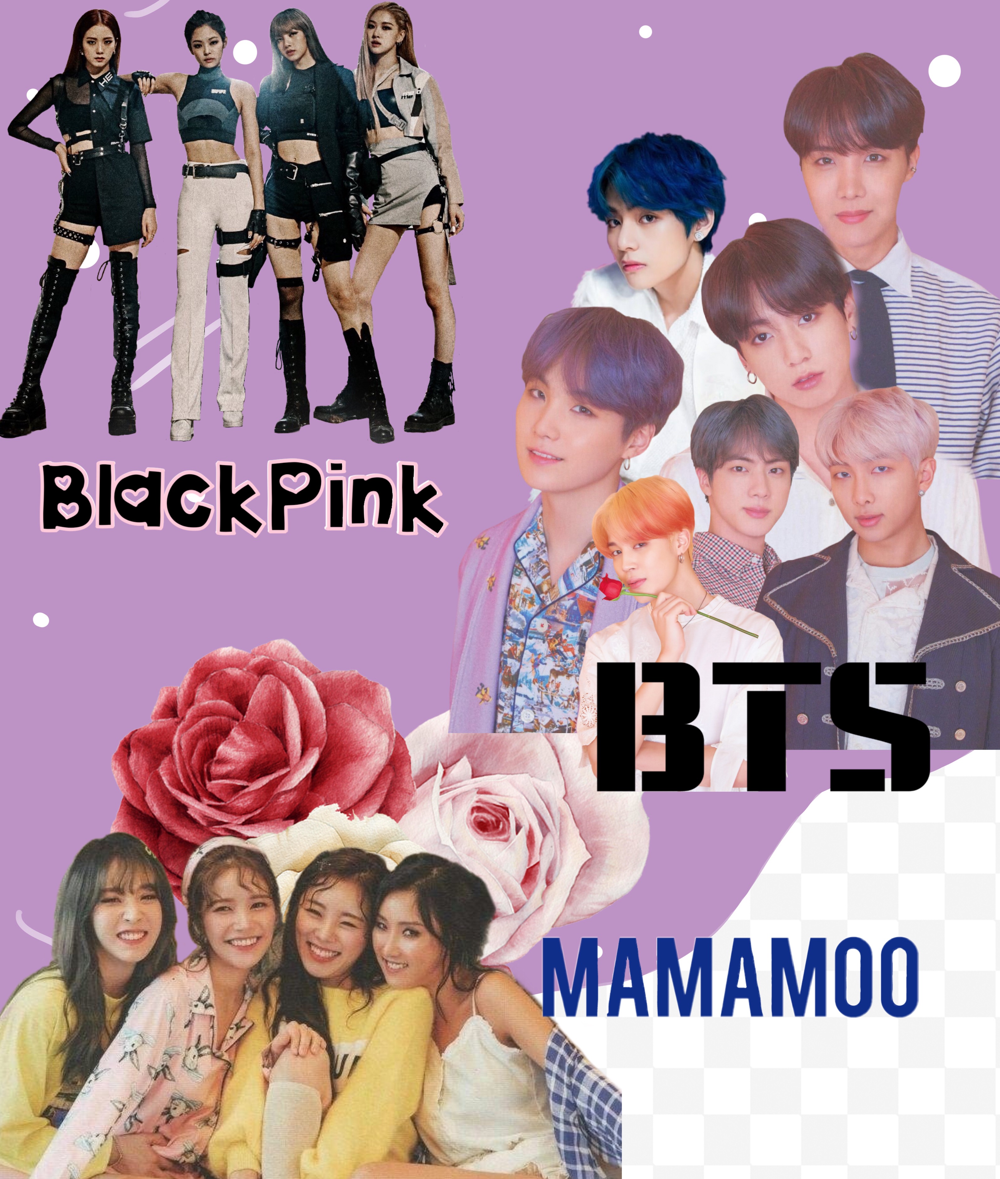 Blackpink Bts Mamamoo 293293937016201 By K Popfanart