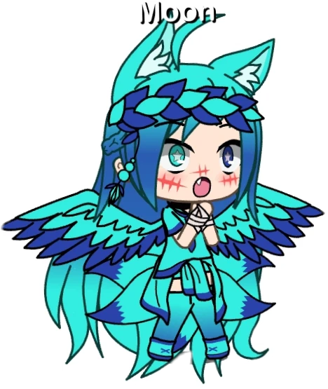 Gacha Girl Character Blue Sticker By Livvydoodle07 Gacha Girl Character Blue Sticker By Livvydoodle07