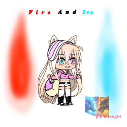 iceandfire freetoedit fire ice