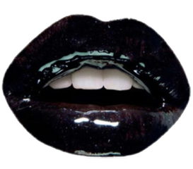 black lips teeth glossylips gloss freetoedit
