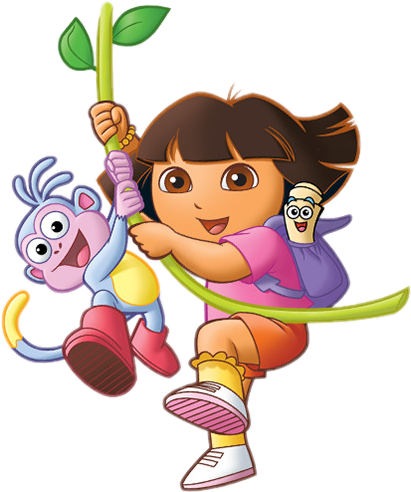 doratheexplorer dora boots sticker by @dora_and_friends