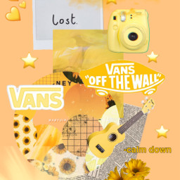 freetoedit wallpaper yellow collage