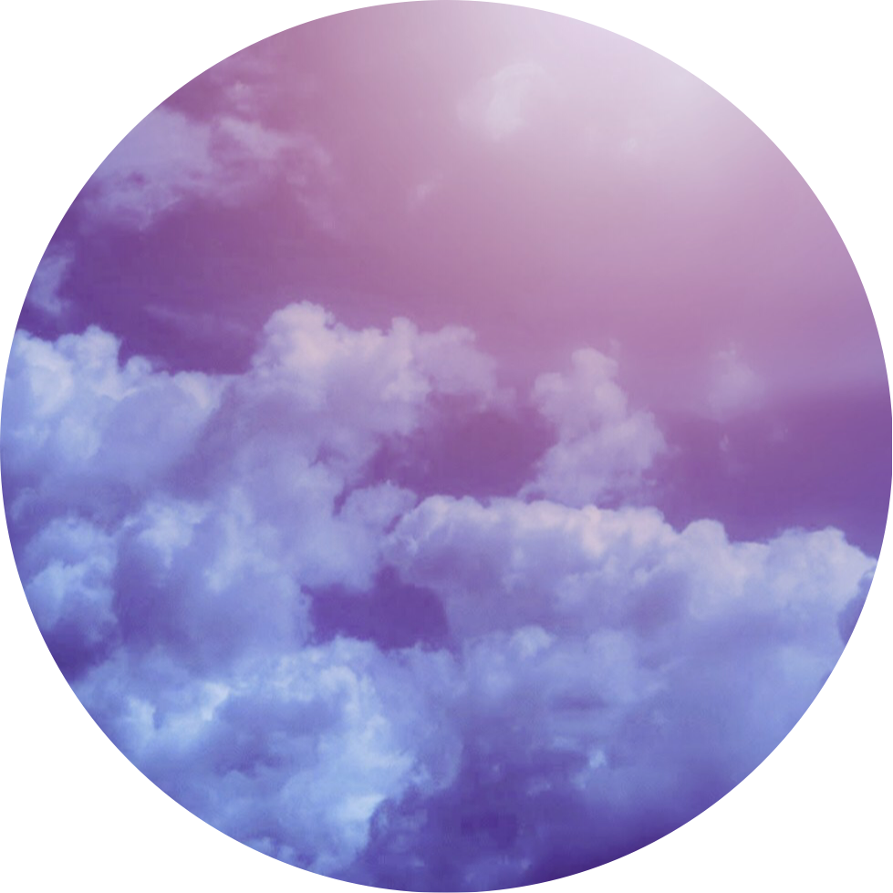 purple clouds sky aesthtic background sticker by @dexhornet