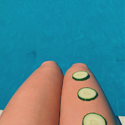 pool cucumber legs warm sunny freetoedit