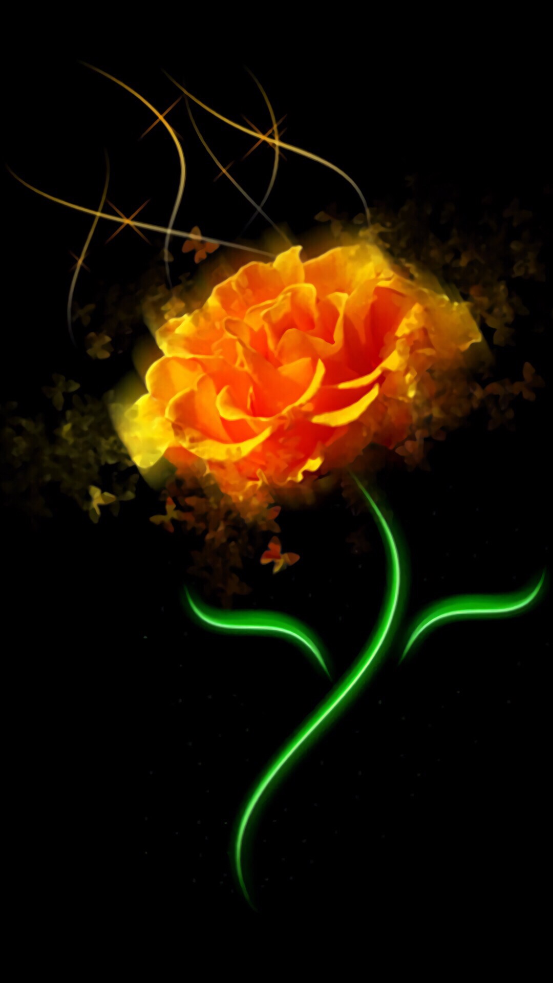 Магическая роза