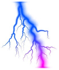 background lightning ombre storm pink