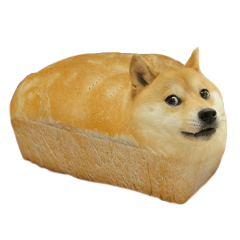 meme dog bread dogbread cute freetoedit