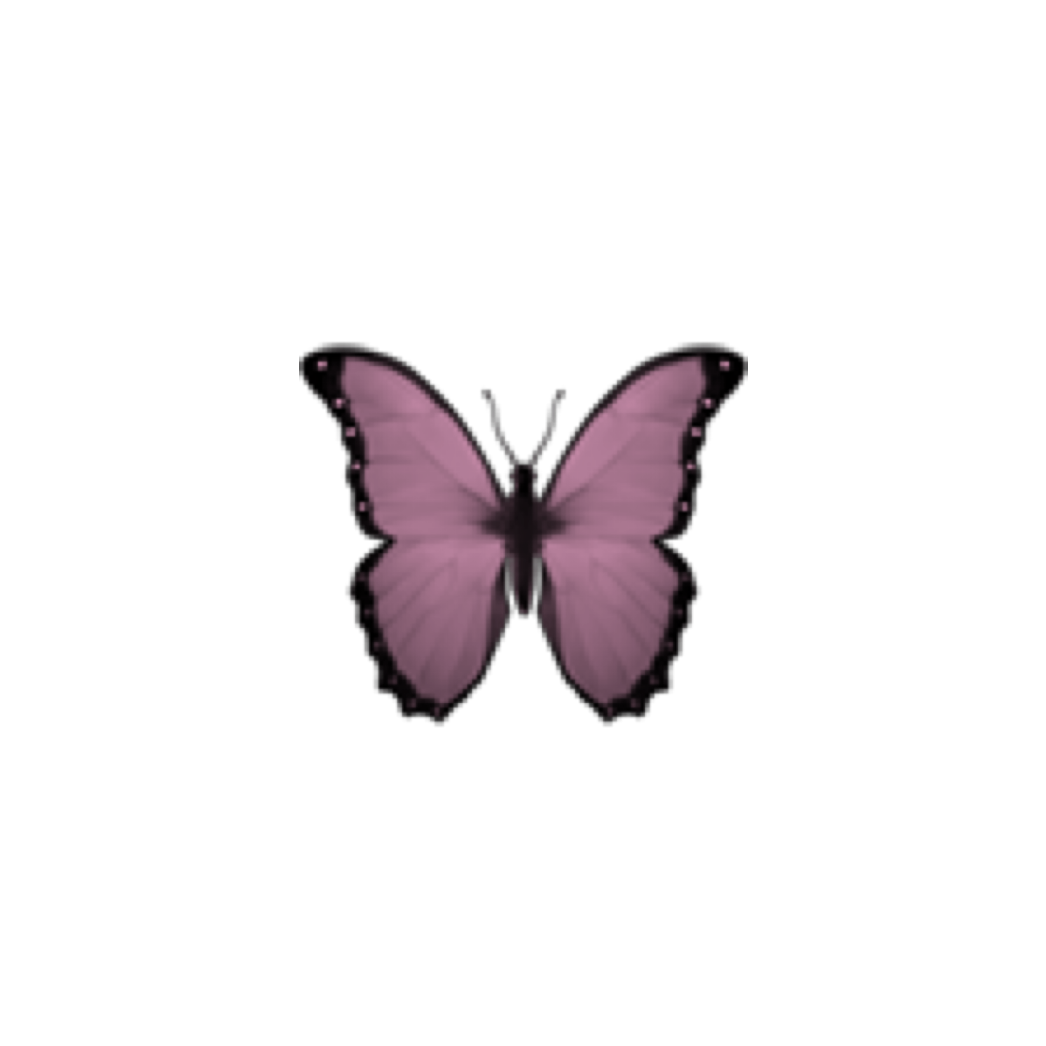 butterfly kelebek emoji smiley sticker by clvryoi