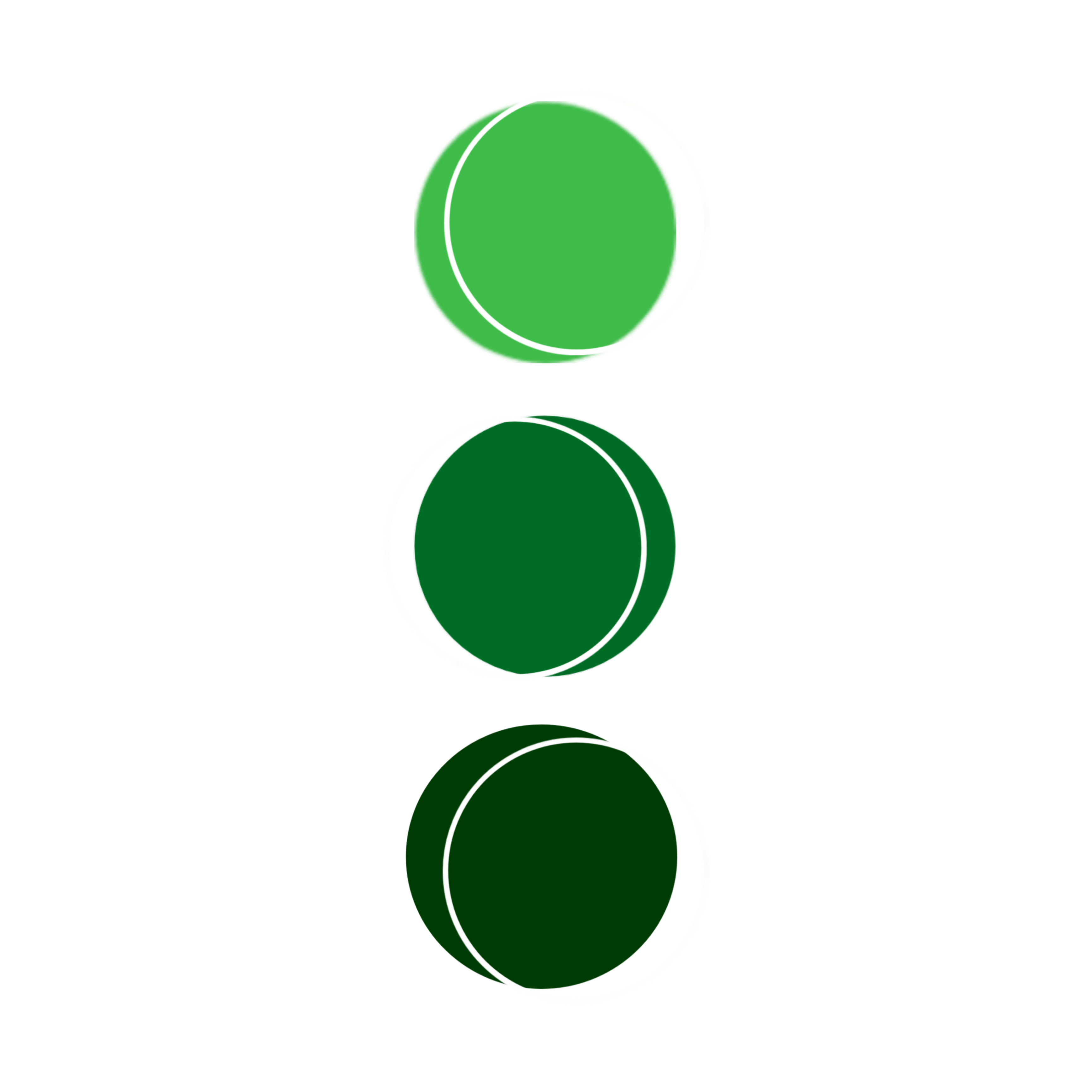 aesthetic green highlight icons