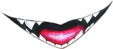 Halloween Mouth Lips Drawing Anime Halloweenlips Animem