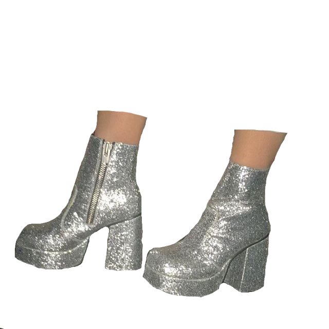 glitter shoes shoe glittershoes sticker by venusweeps