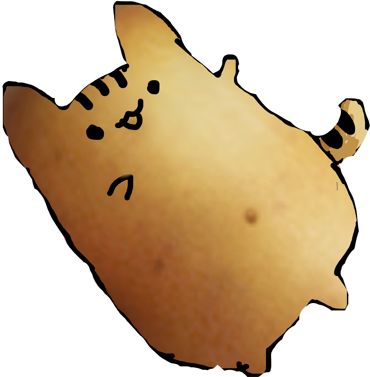 pusheen potato