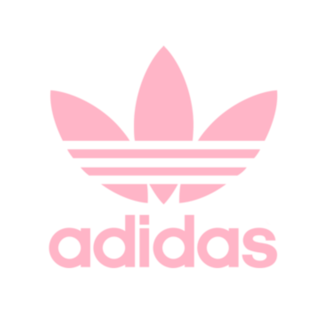 pink adidas logo