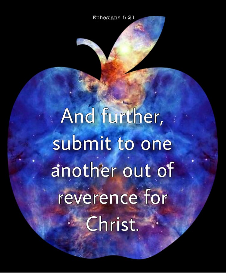 #biblestudy #submit And further, submit to one another out of reverence ...