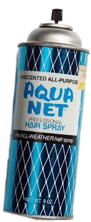 Aquanet Hairspray 80s By Lemonpledge