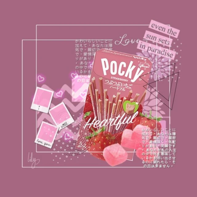 Strawberry Strawberries Pocky Pink Red Edit Image By Strawberry Strawberries Pocky Pink Red Edit Image By