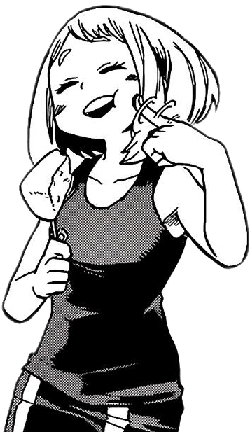 ochako uraraka ochakouraraka sticker by @junsenpai8