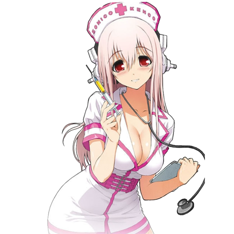 This visual is about supersonico nurse anime lewd pink freetoedit #superson...