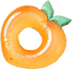 pool poolfloat floatie peach freetoedit