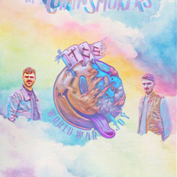ecthechainsmokers thechainsmokers colorful colors pastel freetoedit