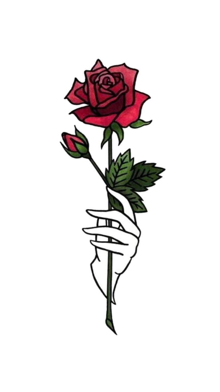 rose redvelvet redrose red aesthetic sticker by @deathxrose.