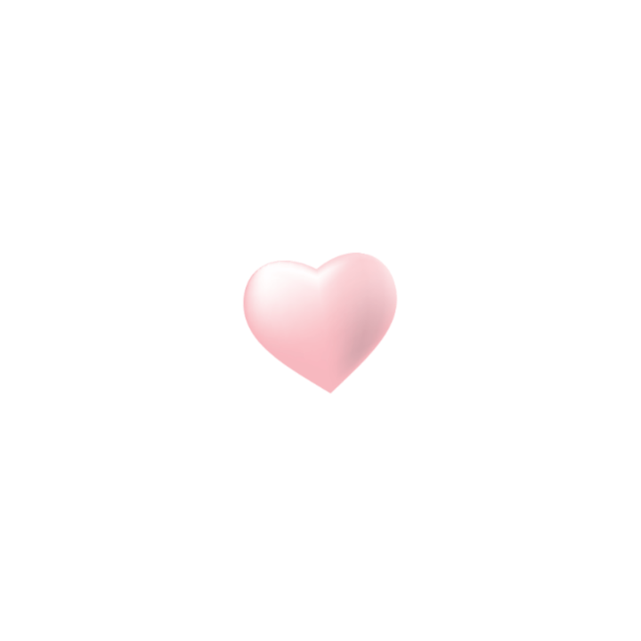 Pink Heart Soft Softcore Lovecore Sticker By Dollkoo