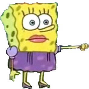 spongebob spongebobmeme meme sticker by @thatonepeachybbg