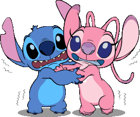 cartoon disney stitch angela paura sticker by @nrggiulia83