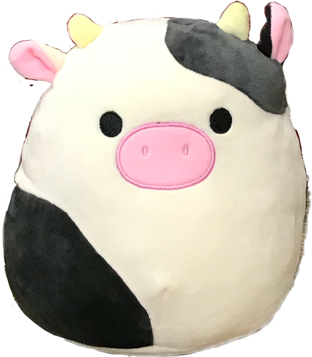 kawaii cow plush