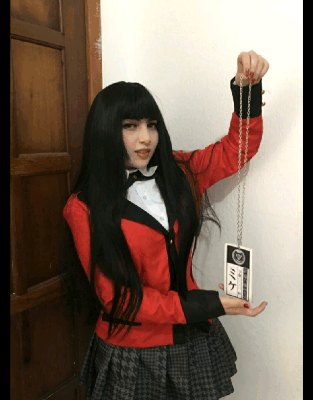 kakegurui cosplay GIF by Aline Nunes