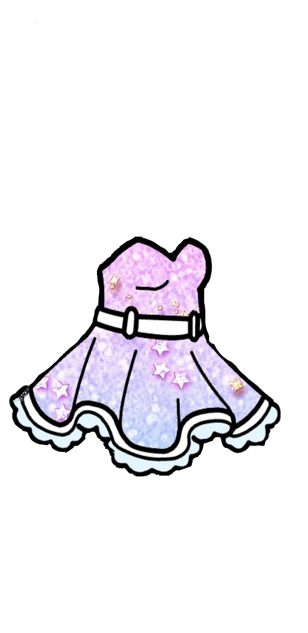 gachalife gacha dress glitter freetoedit...