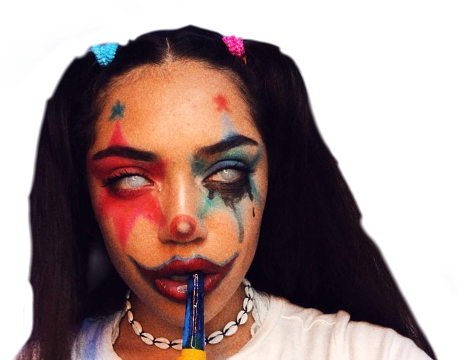 tiktok clowns avani like remixme sticker by @immasoftie5