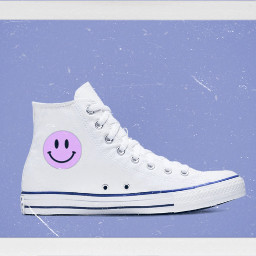 freetoedit converse smile shoe comp purple periwnkille art photography ircdesignthesneaker designthesneaker