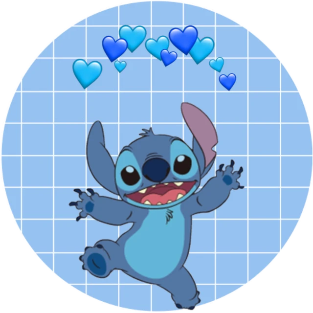 pics Cute Stich Profile Pictures cute stitch aesthetic blue sticker by