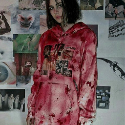egirl creepy horror scary remixit freetoedit