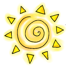 sun clipart yellow sticker glow freetoedit scthesun