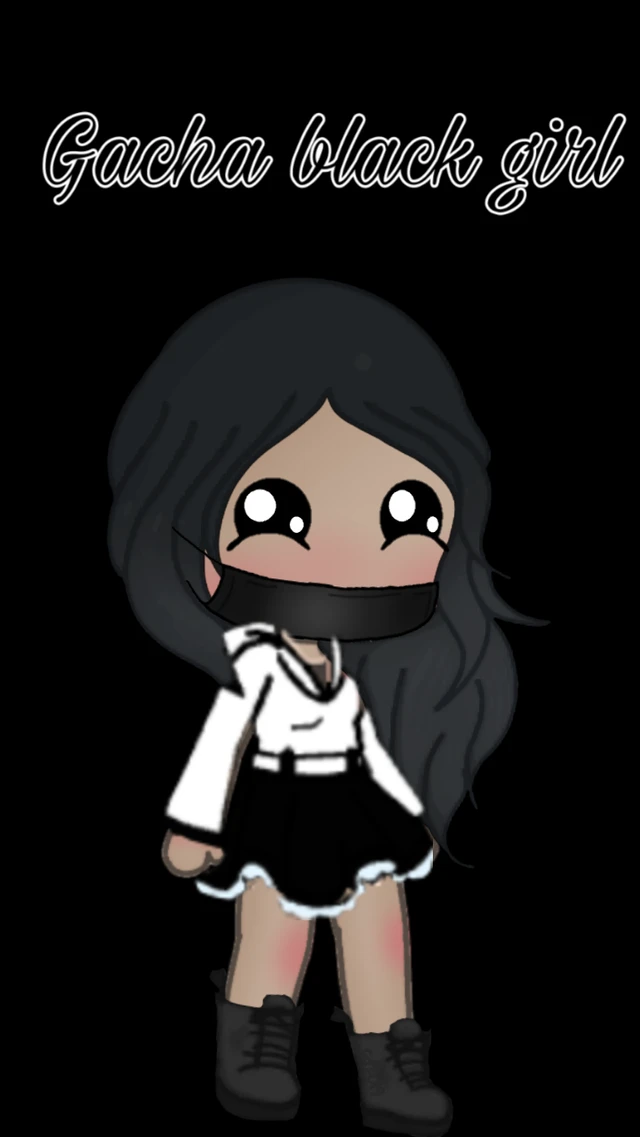 Black Girl Image By Gacha Life Edit Black Girl Image By Gacha Life Edit