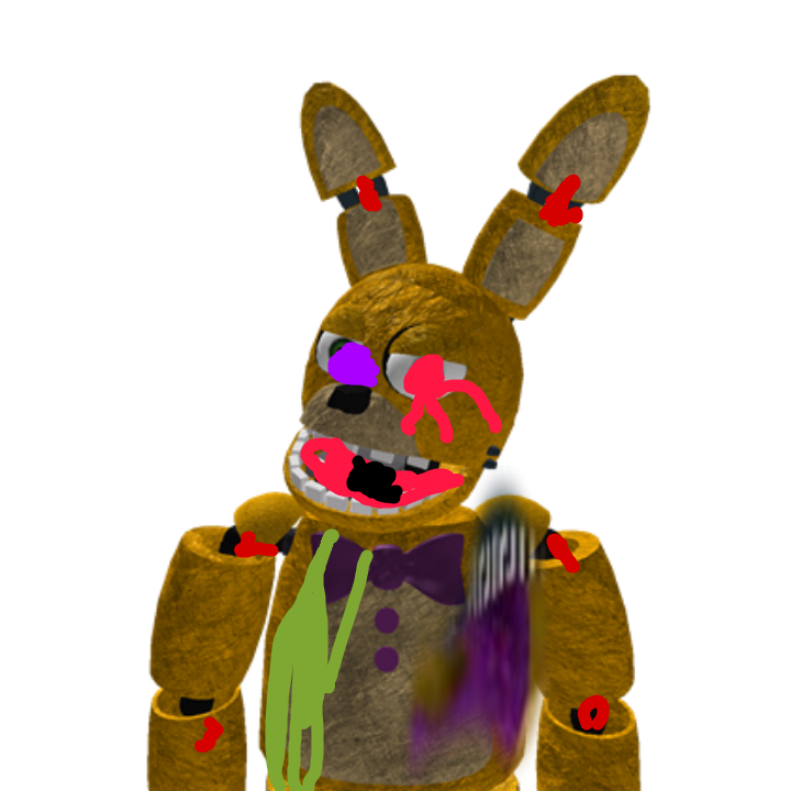 Withered Glitchtrap Sticker By Jakeruby281 Roblox - 