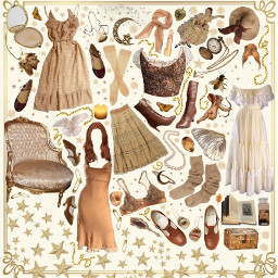 polyvore niche moodboard png neutral freetoedit