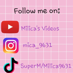 instagram tiktok youtune follow followme